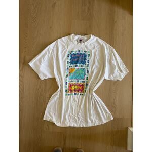 Vintage 90s Disney Cruise Bahamas Castaway Cay Tee